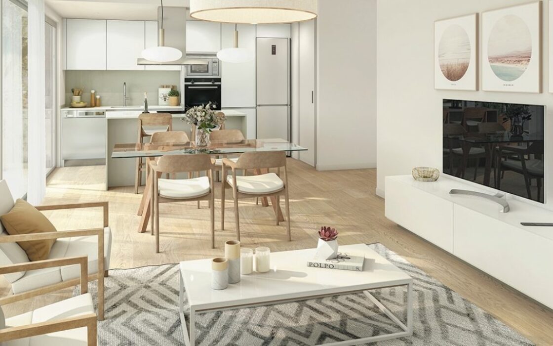 Апартаменты в Аликанте 128 кв.м с террасой у моря