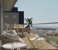 Апартаменты в Аликанте 128 кв.м с террасой у моря