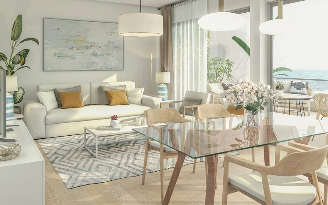 Апартаменты в Аликанте 128 кв.м с террасой у моря