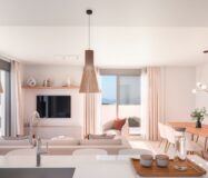 Апартаменты в Дении, 137 кв.м, с террасой и видом на море