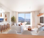 Апартаменты в Дении, 137 кв.м, с террасой и видом на море