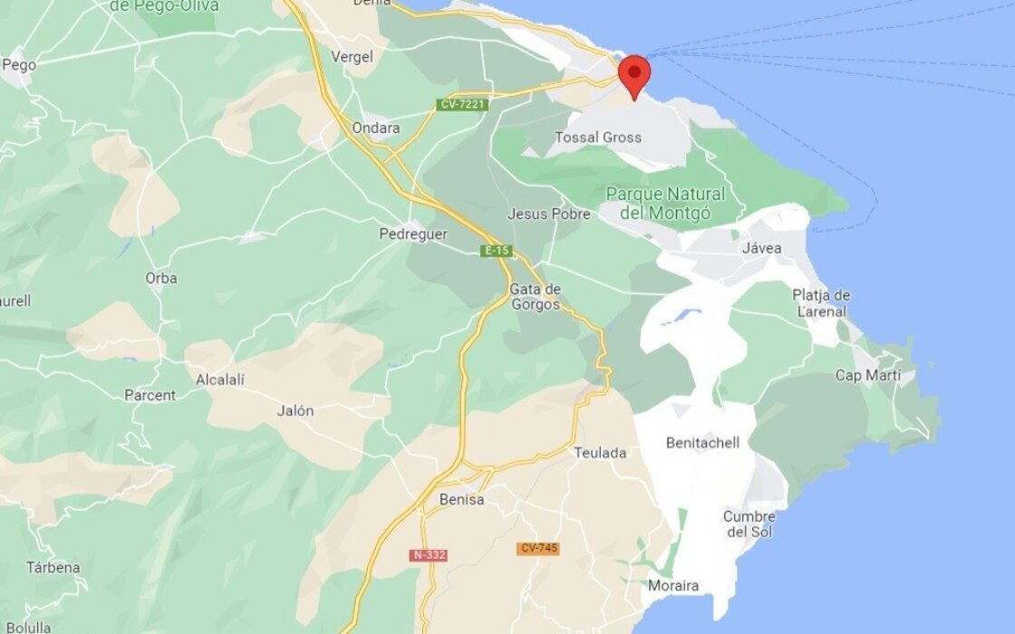 Апартаменты в Дении, 137 кв.м, с террасой и видом на море