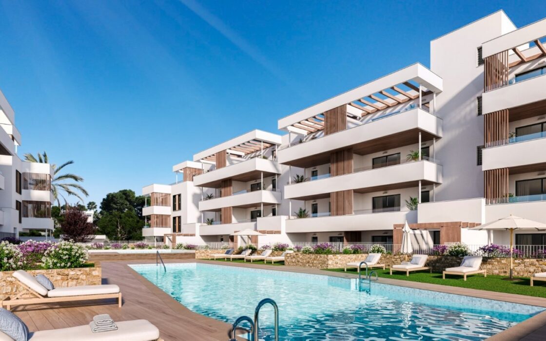 Апартаменты 92 кв.м в Аликанте у моря с террасой