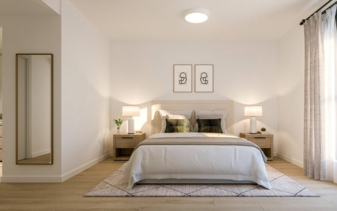 Апартаменты 92 кв.м в Аликанте у моря с террасой