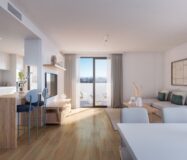 Апартаменты 62 кв.м у моря в Аликанте с террасой