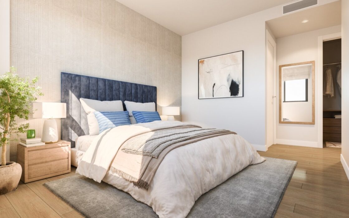 Апартаменты 62 кв.м у моря в Аликанте с террасой