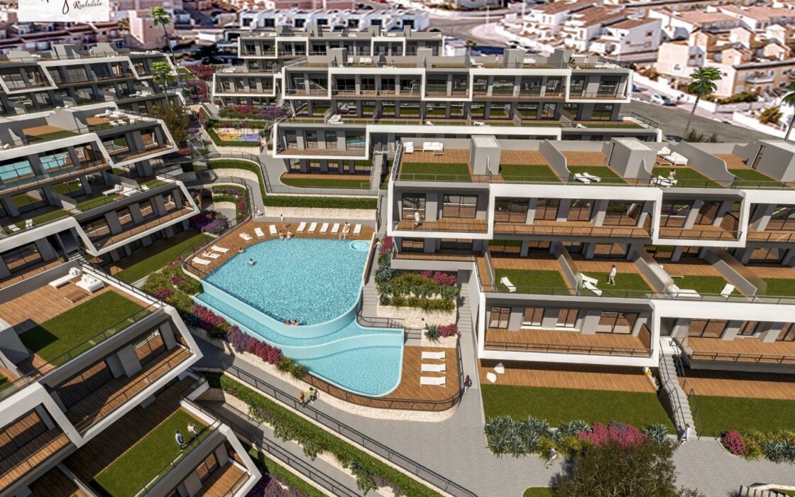 Новые апартаменты в Гран Алаканте у моря с видом на море