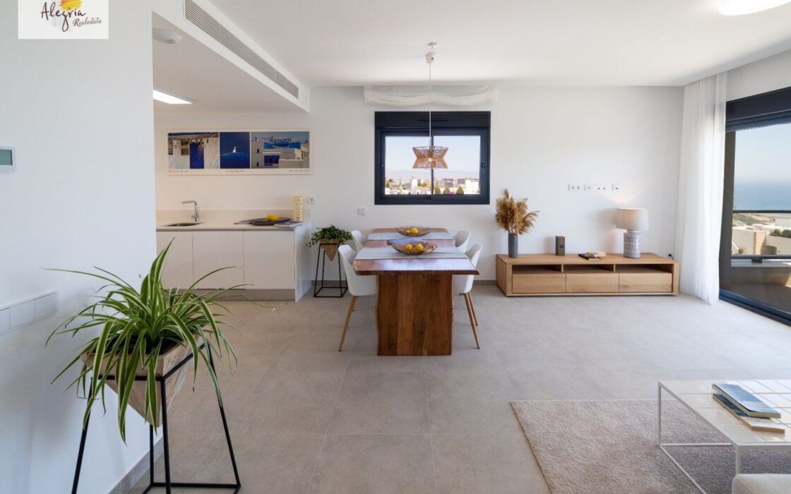 Новые апартаменты в Гран Алаканте у моря с видом на море