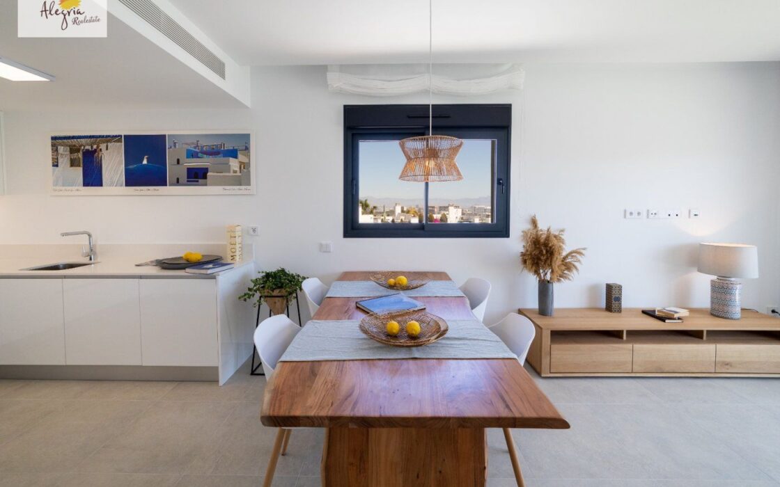 Новые апартаменты в Гран Алаканте у моря с видом на море