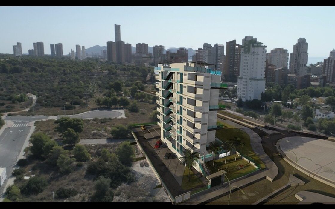 Нові квартири з терасою в Ла Кала Файнестрат, 1 спальня