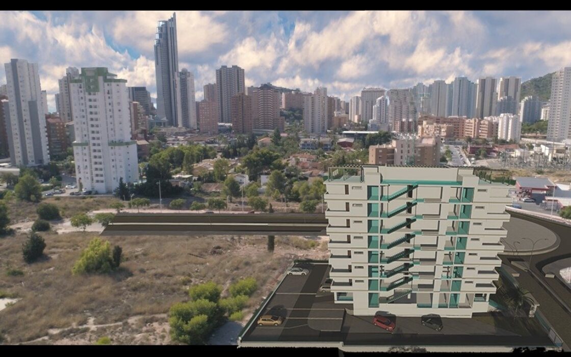 Нові квартири з терасою в Ла Кала Файнестрат, 1 спальня