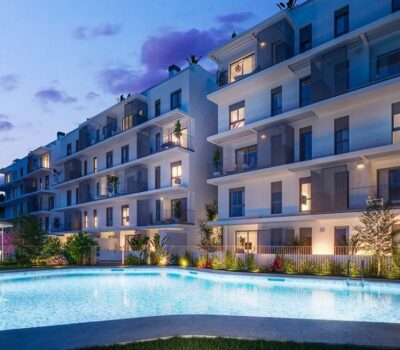 Апартаменти в Дении з видом на море 2-3 кімнати 78 кв.м