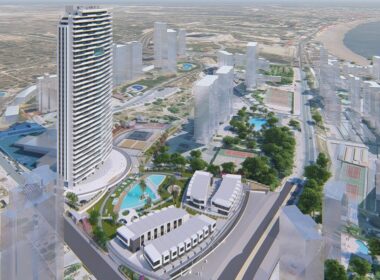 Квартира с террасой и прекрасным видом в Бенидорме 87 кв.м