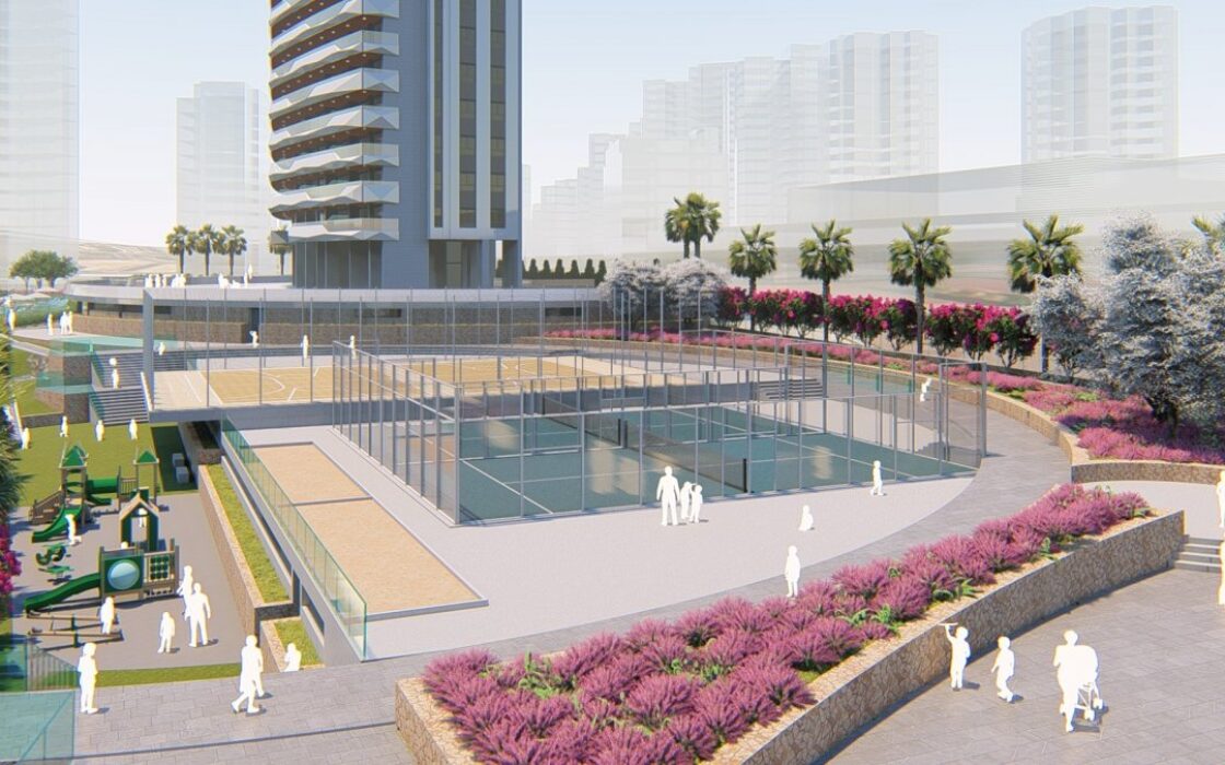 Квартира с террасой и прекрасным видом в Бенидорме 87 кв.м