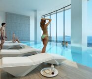 Квартира с террасой и прекрасным видом в Бенидорме 87 кв.м