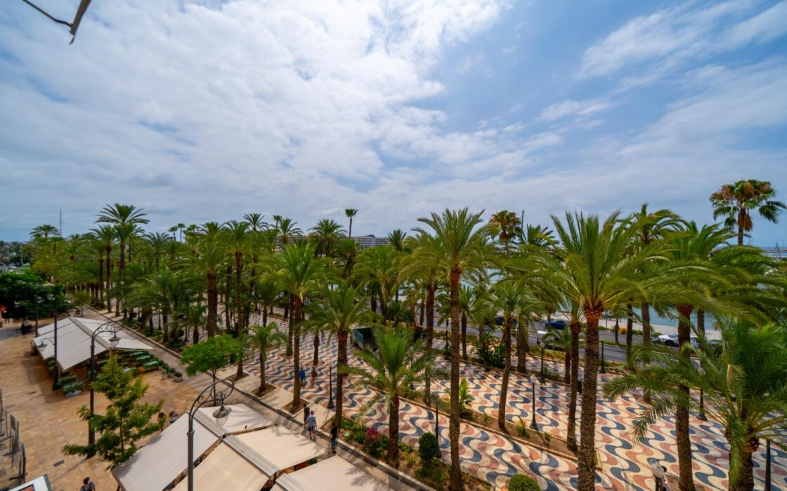 Апартаменты в Аликанте 200 кв.м с видом на море и террасой