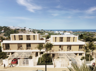 Новий будинок з терасою та видом на море в Естепоні, 219 кв.м.