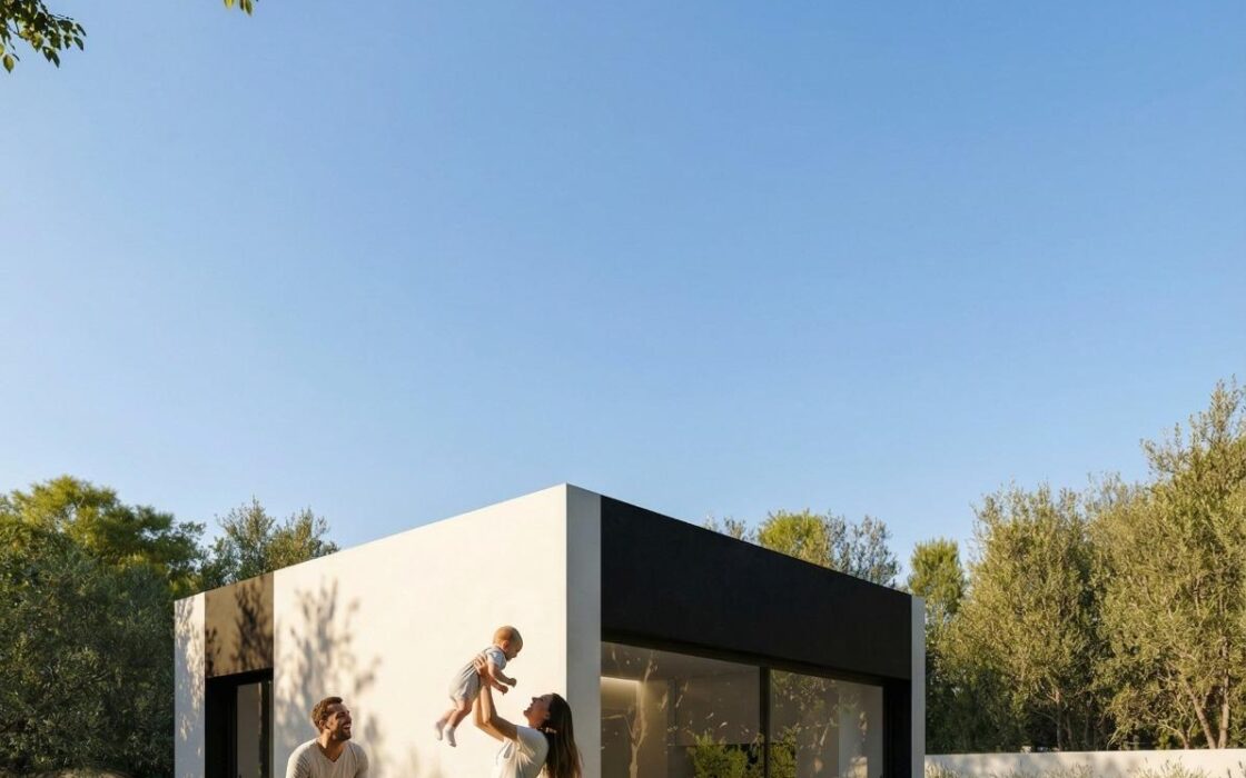 Эксклюзивные дома с террасами в Альфас-дель-Пи 105 кв.м