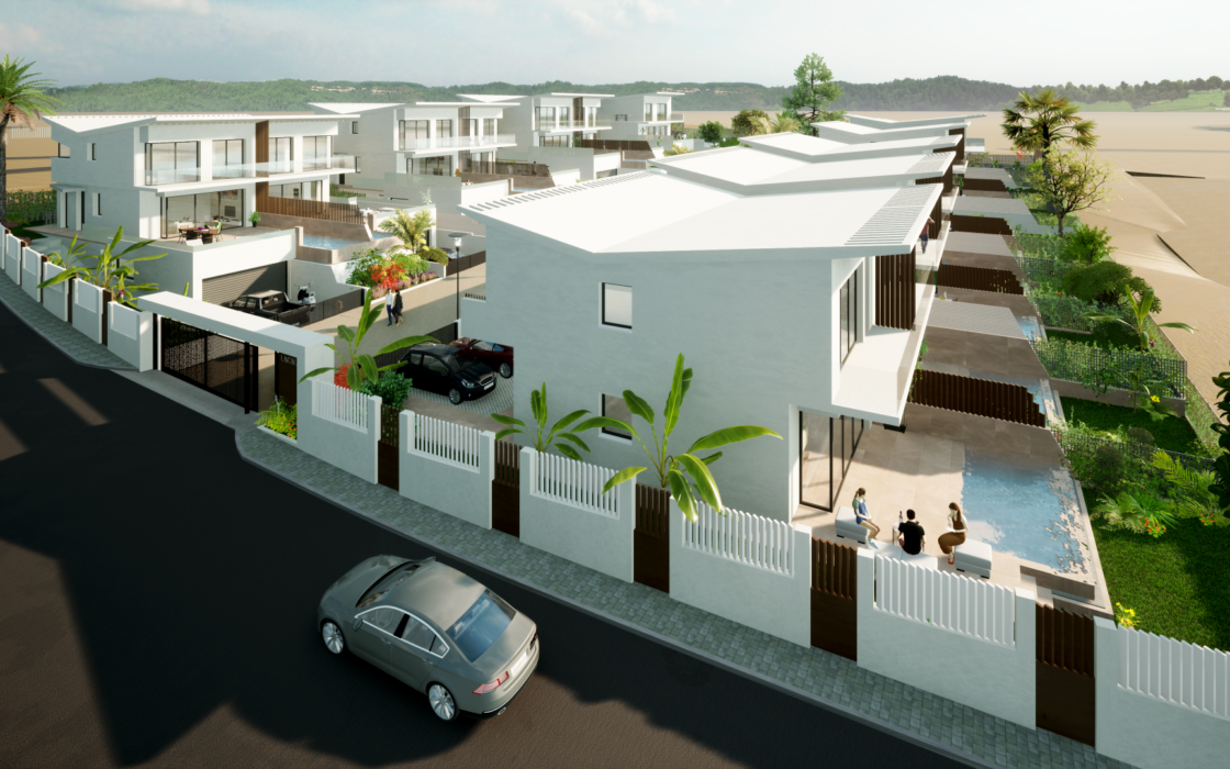 Эксклюзивный дом в Ла-Кала-де-Михас с террасой 154 кв.м