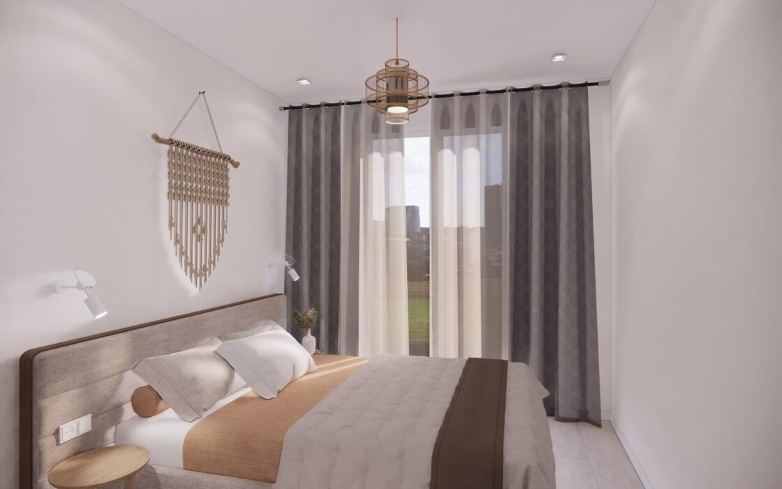 Бунгало 71 м² с приватным солярием в Торревьехе