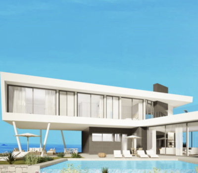 Вилла у моря в Михасе, 4 спальни, 291 кв.м с террасой