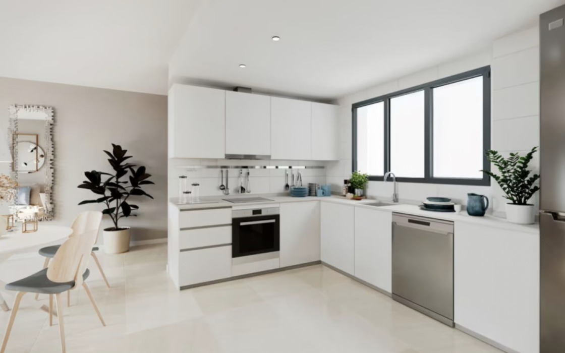 Нова 2-кімнатна квартира в Естепоні з терасою 135 кв.м.