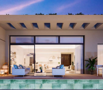 Вілли в Бенахавісі 5 кімнат з панорамним видом на море