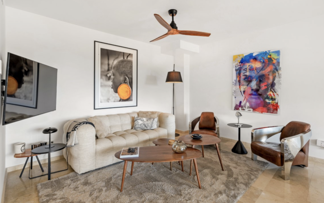 Квартира с террасой в Марбелье, 3 спальни, 116 кв.м.