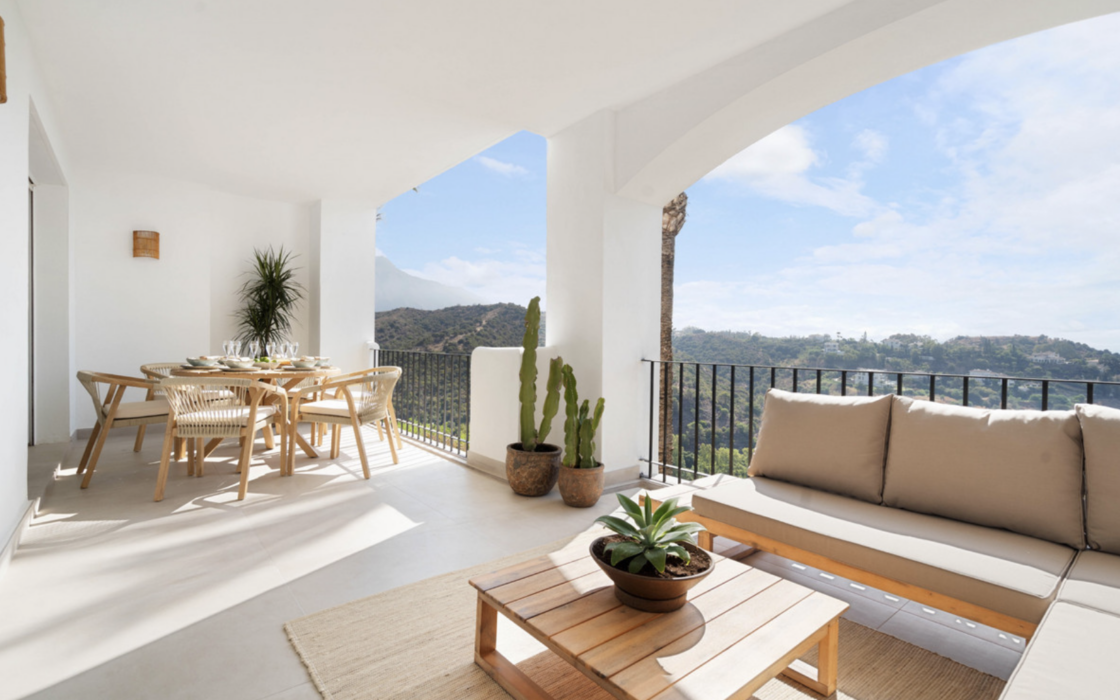 Апартаменты 3 спальни в центре Марбельи с террасой 115 кв.м