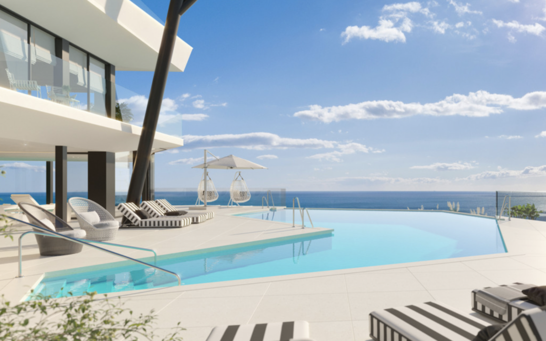 Новые апартаменты с 3 спальнями в Фуэнхироле 112 кв.м