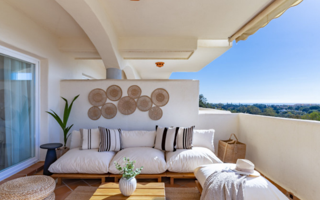 Просторная квартира у моря с террасой в Малаге 167 кв.м