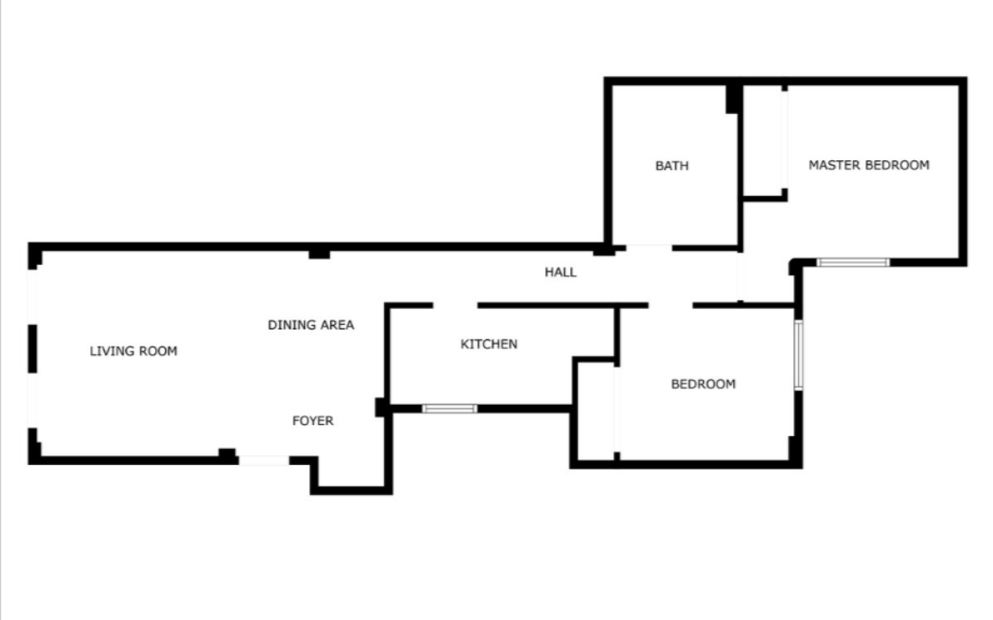 Квартира 80 кв.м з терасою в Малазі біля моря